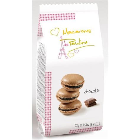 Macarons de Pauline chocolate 6 makrónkových | Kaufland.sk