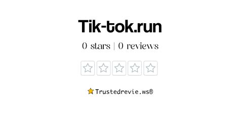 Tik-tok.run Review: Legit or Scam? [2024 New Reviews]