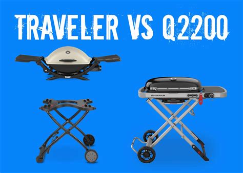 Weber Q2000 vs Q2200 {2021 – Look at the Traveler!} – Weber Grill ...