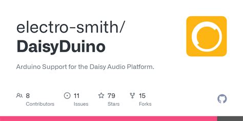 GitHub - electro-smith/DaisyDuino: Arduino Support for the Daisy Audio ...