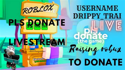 Roblox Pls Donate Live Stream🔴Playing W/ viewers🔴Joins On🔴 - YouTube