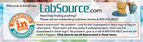 LabSource - full-line distributor of laboratory and safety products ...