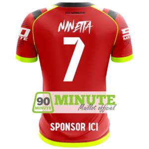 Maillot 90 Minute MM8 Rose | Site Officiel Maillots90Minute.com