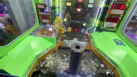 Dave & Busters Arcade - Angry Bird Coin Pusher - Trying to Win Huge ...