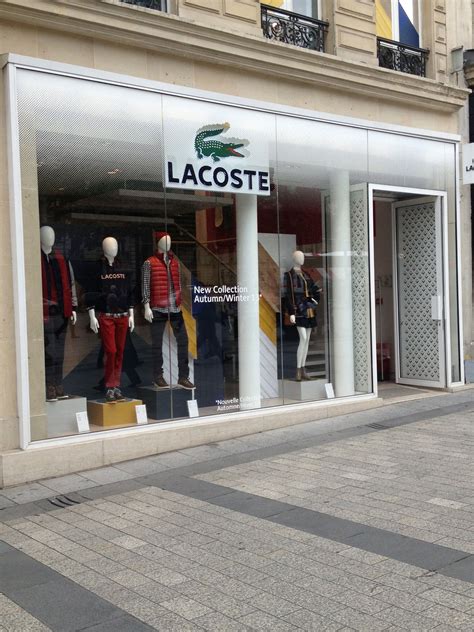 Lacoste Store on the Champs-Élysées, Paris | Lacosted