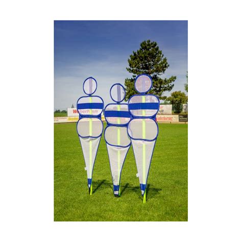 Mannequin de défense 1,50 M DSOCCER WALL BLEU POWERSHOT - VENTE PRIVEE ...