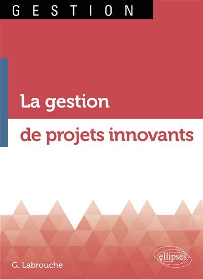 La gestion de projets innovants - broché - Geoffroy Labrouche - Achat ...