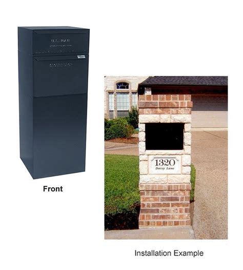 MAILBOX WITH PACKAGE COMPARTMENT: dVault® Full Service Vault DVCS0015 ...