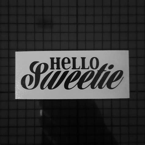 River song hello sweetie doctor who decal sticker etsy – Artofit