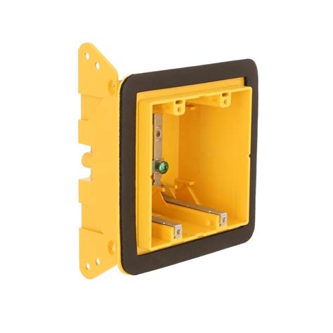 Hubbell RACO 2-Gang Resin New Work Square Electrical Box in the ...