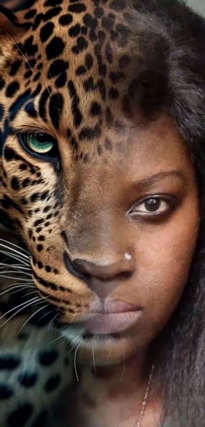 Leopard Human Hybrid Art - free download