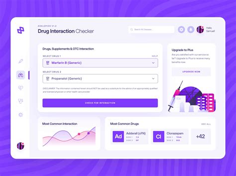 Drug Interaction Checker