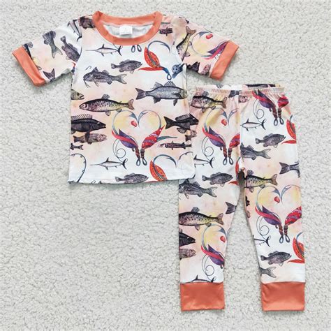 Boys Fishing Pajamas – ZHOHAO03