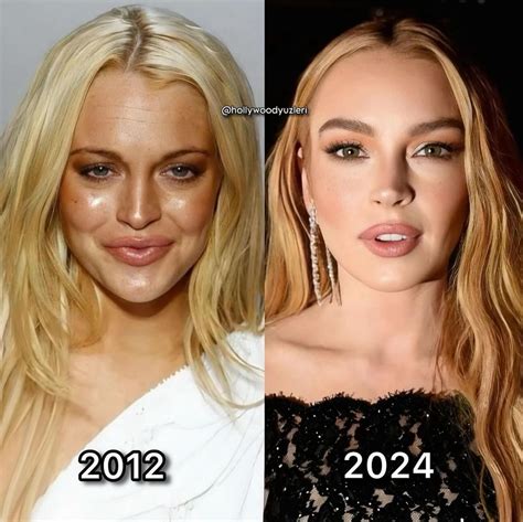 @rbitalia #lindsaylohan Face transformation ♥️ What do you think ...