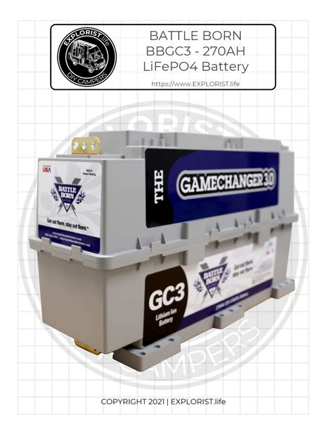 270Ah Battle Born Lithium Batteries – EXPLORIST.life