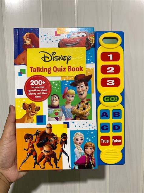 Disney talking quiz book, Hobbies & Toys, Books & Magazines, Children's ...