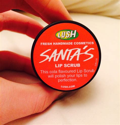 Santa lip scrub which tastes like cola bottles . | Flavored lip scrub ...