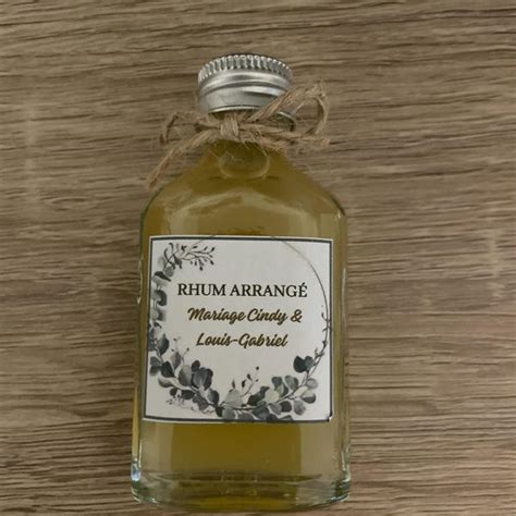 Mignonnettes rhum arrangé 20ml - Etsy France