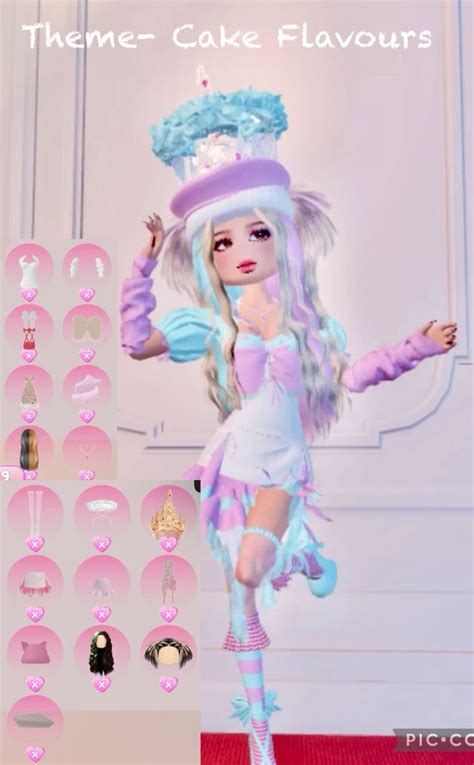 DTI Cake Flavours Outfit Idea 🍰 | Cake flavors, Dress to impress, Flavors