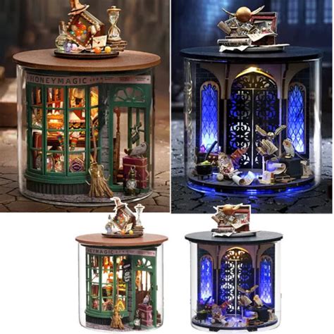 DIY MAGIC 3D Assembly Model Houses Miniature Building Kits for Kids ...