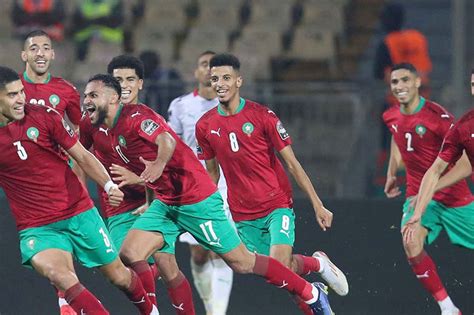 UAE Royals celebrate Morocco's football win against Spain