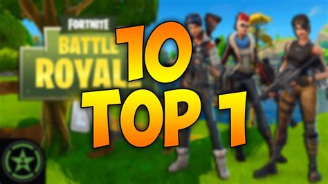 COMPILATION DE 10 TOP 1 SUR FORTNITE