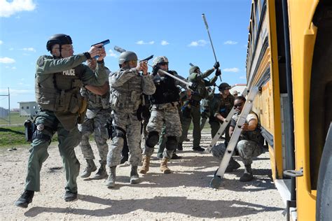 Bus assault and hostage rescue training