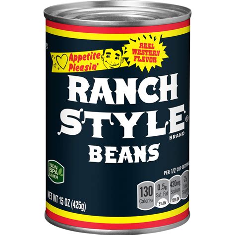 Ranch Style Black Beans, Canned Beans, 15 OZ - Walmart.com - Walmart.com