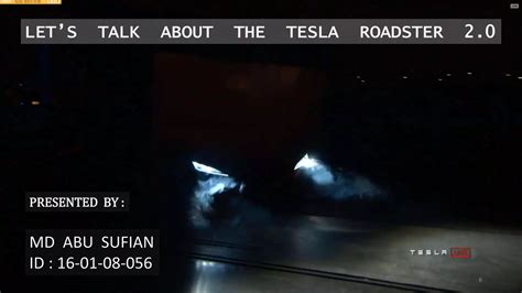 Presentation On Tesla Roadster 2.0 PPT | PPT