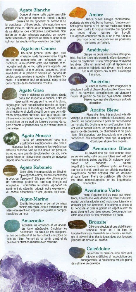 La signification des pierres (1) | Bien-être | Pierre précieuse ...