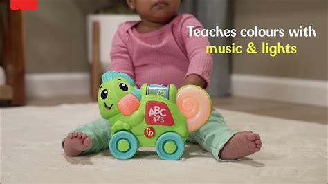Fisher-Price Link Squad Crawl 'n Colours Chameleon Musical Learning Toy