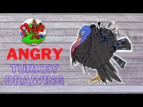 Angry Turkey Drawing in iPad 6 - YouTube