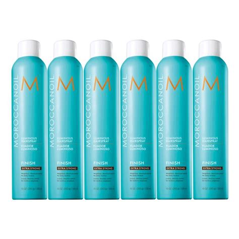 Luminous Hairspray Extra Strong Hold 55% VOC - 6 count - Moroccanoil ...