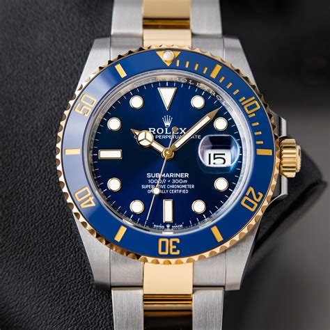 Rolex Submariner Two Tone Wrist