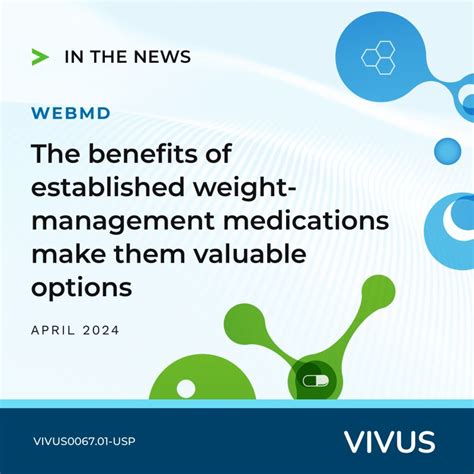 WebMD article on VIVUS's weight-management medications | VIVUS LLC ...