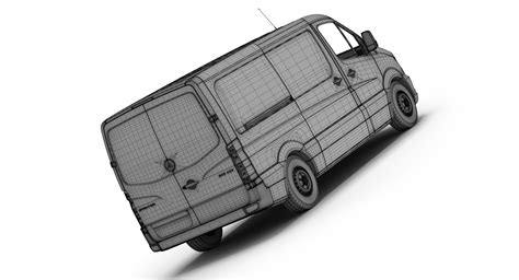 modelo 3d Mercedes-Benz Sprinter Standard Roof - TurboSquid 1405954
