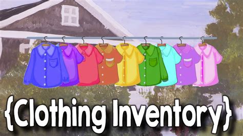 Live Clothing Inventory | What New Clothes Do We Need? | June 2020 ...