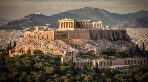 The Ancient Greece Capital Of Athens Background, Acropolis, Acropolis ...