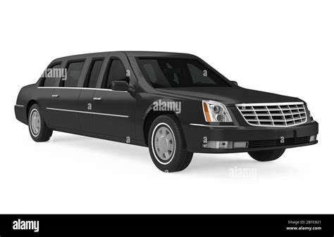 Luxury Limousine Car Isolated Stock Photo - Alamy