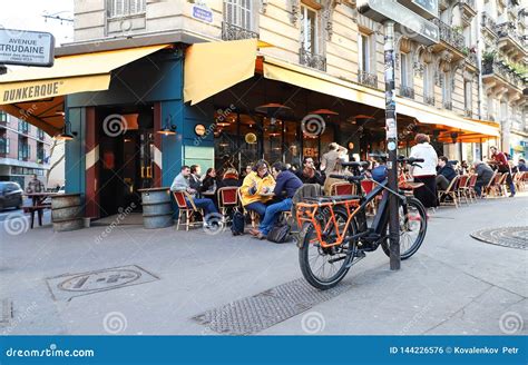 The Traditional French Restaurant Dunkerque Located in Montmartre in 18 ...