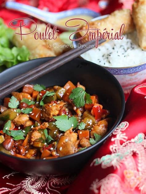Poulet Impérial {Recette Chinoise à la Sauce Aigre Douce}