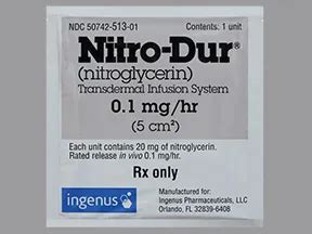 Nitrostat, NitroQuick (nitroglycerin sublingual) dosing, indications ...