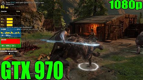 GTX 970 | Middle-earth: Shadow of War - 1080p - YouTube