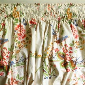 Chinoiserie Roman Shade Custom Made Chintz Window Shade Designer ...