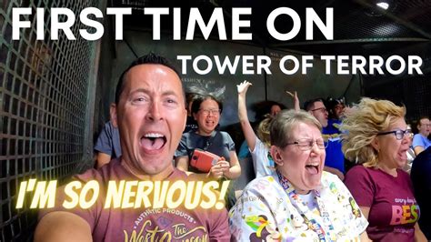 FIRST EVER TIME on Tower of Terror in Hollywood Studios | Florida ...