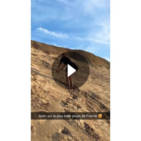 Salto sur la plus belle plage de France 😍 | Spotlight on Snapchat
