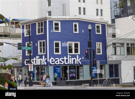 EASTLINK Banner at Eastlink Landmark Store at Spring Garden. Eastlink ...