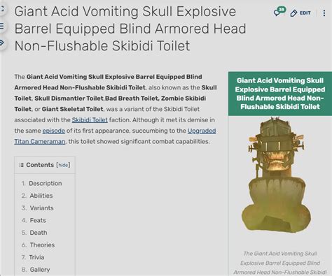 Least longest skibidi toilet name: | Fandom