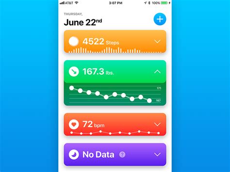 Health Mate App Redesign by Michael Steeber on Dribbble