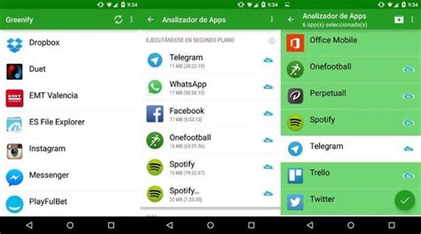 Greenify, ahorro de batería y datos